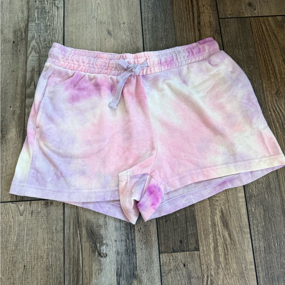 Roxy Tie-Dye Pink and Purple Women's Shorts